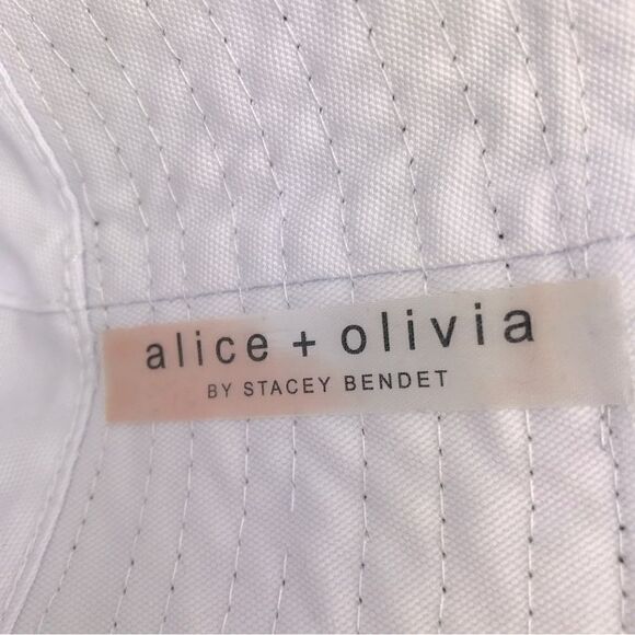 Alice + Olivia X Stacey Bendet NEW Black Reversible Sunflower Bucket Hat - Picture 12 of 12